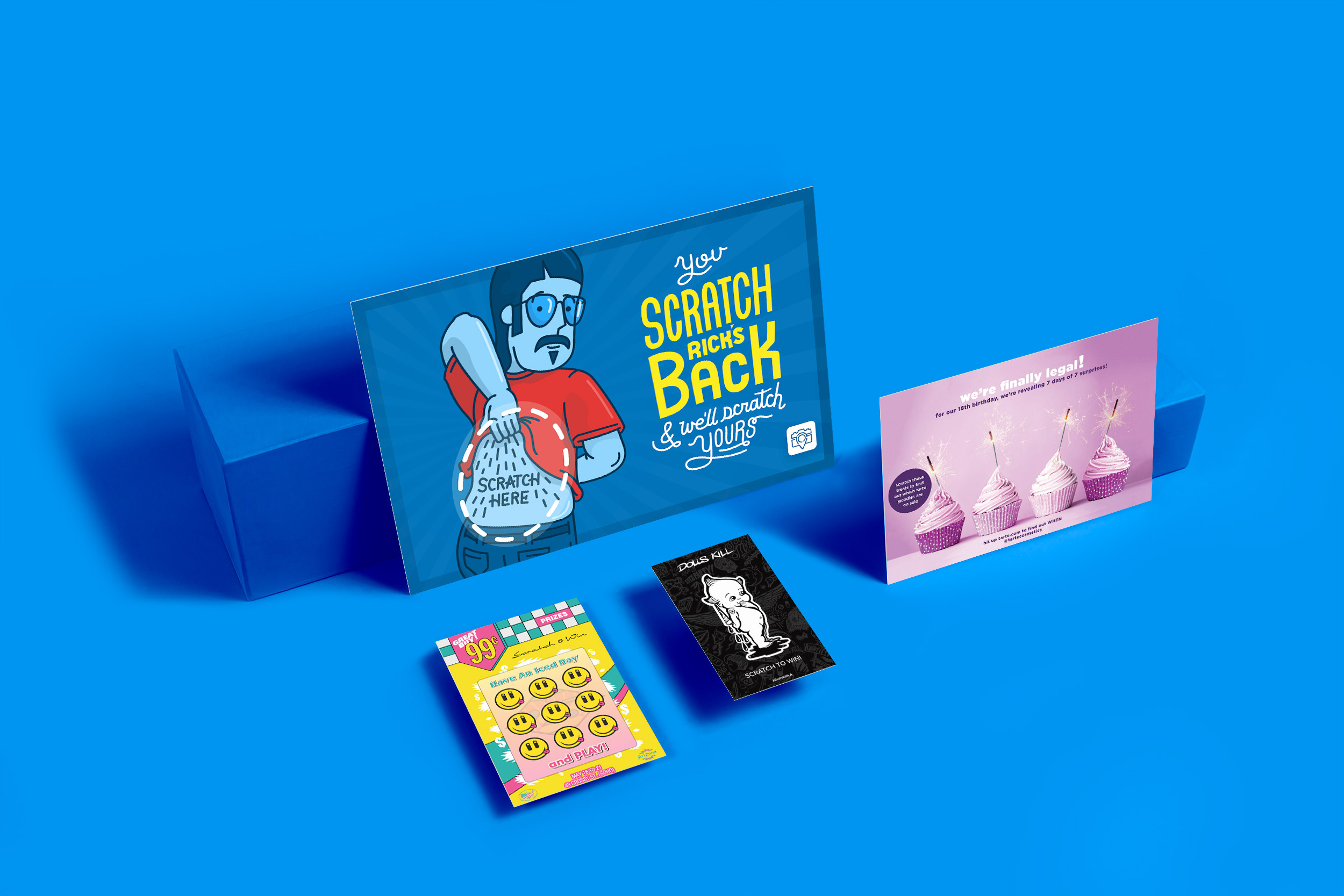 full color scratch offs